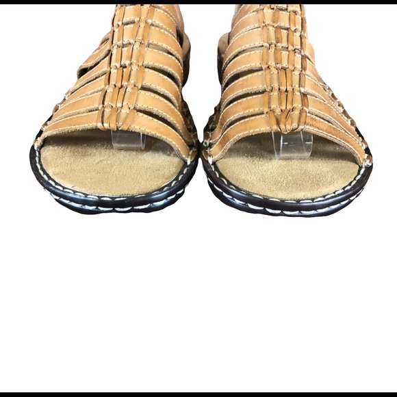 NWOT NATURALIZER TRAVIS Leather Gladiator Strappy Sandal - Picture 3 of 8